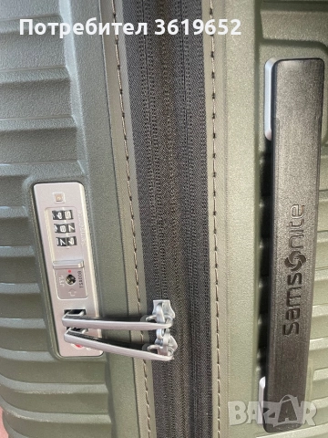 Топ Цена!-Samsonite Upscape Alpine Green, снимка 4 - Куфари - 52967043