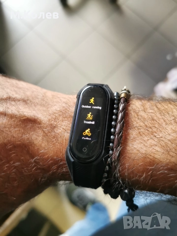 Xiaomi Mi Band 5 смарт фитнес гривна, снимка 3 - Смарт гривни - 56165096