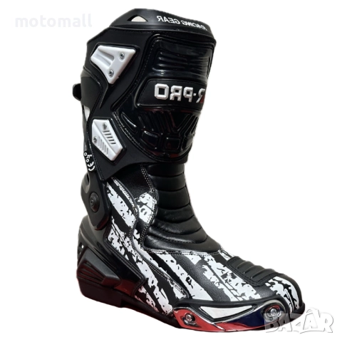 НОВ МОДЕЛ 2026 Мото ботуши спортни R-PRO от 41 до 48-ми размер пистов, снимка 6 - Аксесоари и консумативи - 52256206
