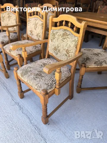 Комплект от 6 трапезни стола , снимка 12 - Столове - 50345933