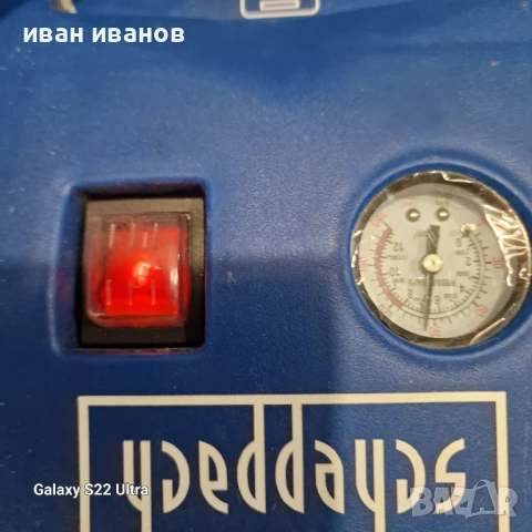 Компресор за въздух Scheppach Немски, снимка 4 - Компресори - 51096795
