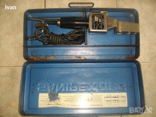 Поялник Лепачка За ППР Тръби-Немски-Старо Качество-Висок Клас-Професионален-SANIPEX JRG  Type A-R, снимка 5 - Поялници и запояване - 40324845