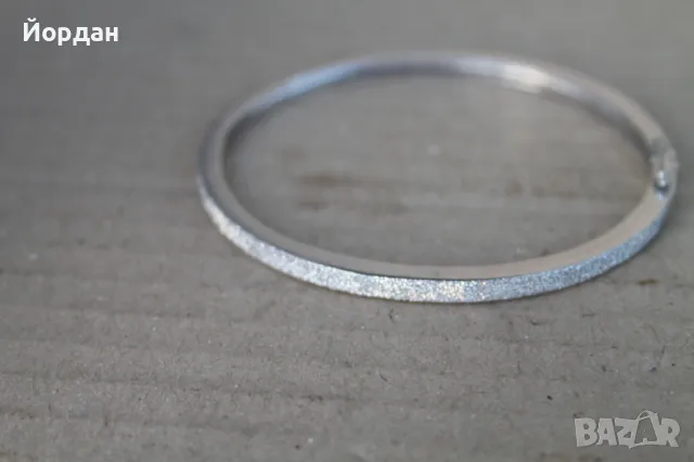 Дамска сребърна гривна , снимка 7 - Гривни - 47812775