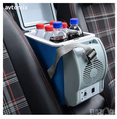 Мултифункционална Електрическа Хладилна кутия чанта с функция на затопляне за автомобил каравана кем, снимка 11 - Аксесоари и консумативи - 50219571