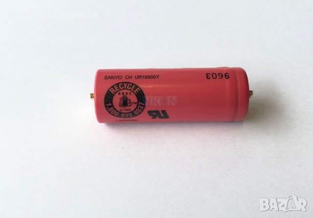 Продавам Li-Ion батерии Sanyo UR18500Y 1300mAh - 2.6A - 2 pins в Друга  електроника в гр. Пловдив - ID36804013 — Bazar.bg