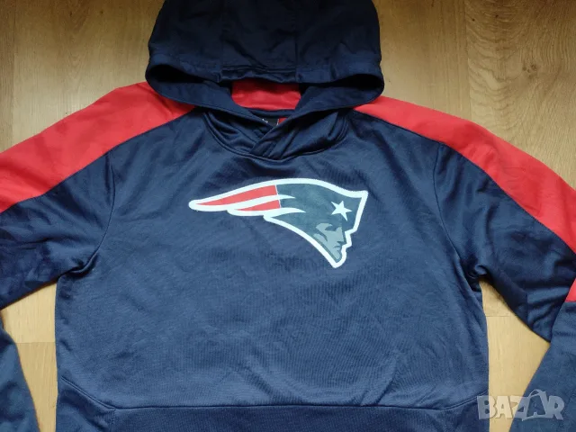 NFL / New England Patriots - суичър с каулка, снимка 4 - Суичъри - 56273698