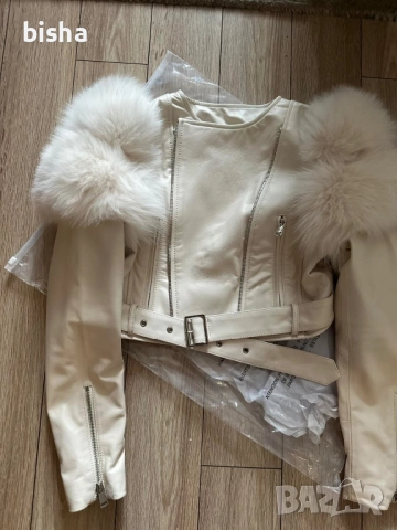 Кожено яке от естествена кожа, снимка 5 - Якета - 52106096