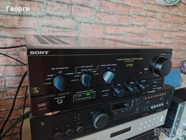 Sony TA-V7700 class A-AB DAC TDA1541, снимка 7 - Ресийвъри, усилватели, смесителни пултове - 54321333