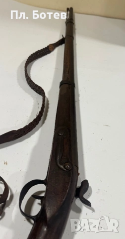 Стара капсулна едноцевна пушка, снимка 7 - Антикварни и старинни предмети - 54126295