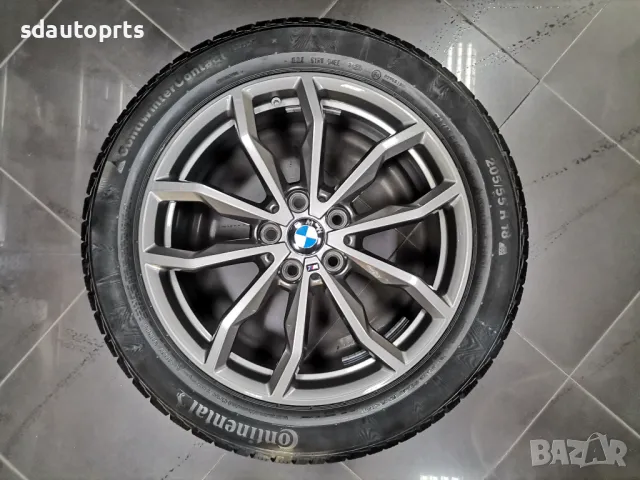 18” Зимен К-т BMW Джанти Style 711 M Гуми Датчик X1 F48 U11 U12 X2 F39, снимка 2 - Гуми и джанти - 47435583
