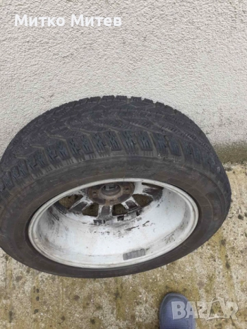 Зимни гуми с алуминиеви джанти за Рено 5 бр., снимка 3 - Гуми и джанти - 52217177