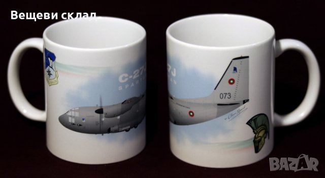 Сувенирна чаша Транспортна авиация ВВС България, снимка 3 - Други - 37685634
