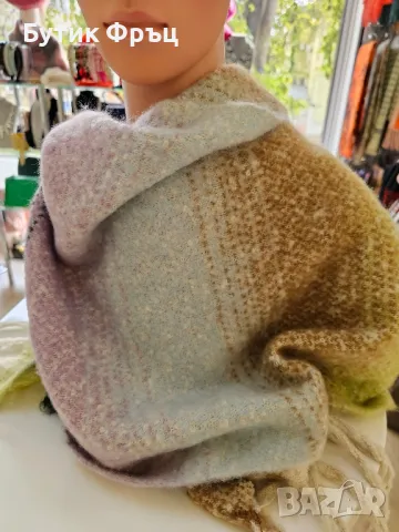 Кашмирен шал 09, снимка 2 - Шалове - 47975380