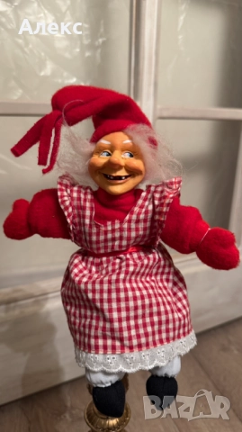 Винтидж коледна беззъба баба:) Норвегия.