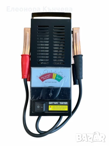 Тестер за акумулатори аналогов, 6 V / 12 V 200 -1000 A, 3058