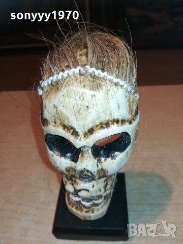 ЧЕРЕП НА СТОЙКА 20Х10Х10см 1311201933, снимка 6 - Колекции - 30778872