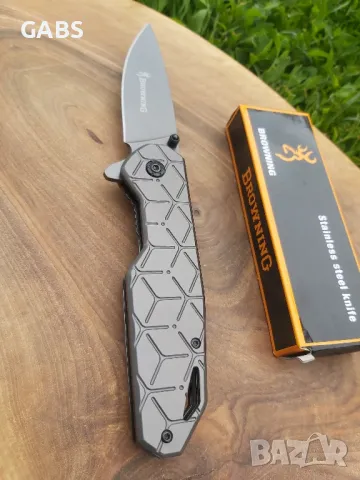 Сгъваем джобен нож Browning F190, снимка 7 - Ножове - 50066257