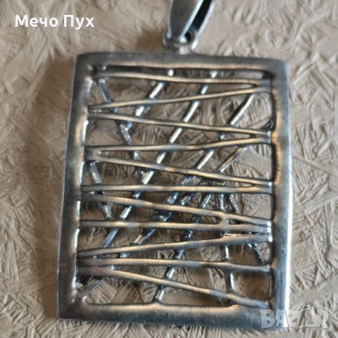 Сребърна висулка (28), снимка 2 - Колиета, медальони, синджири - 40695884