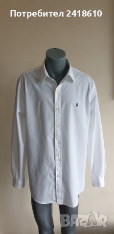 POLO Ralph Lauren Stretch Cotton Custom Fit Mens Size XL ОРИГИНАЛ! НОВО! Мъжка Риза!, снимка 8 - Ризи - 42829418