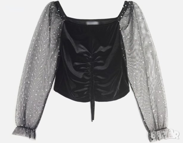 Блуза с буфан ръкави, снимка 1