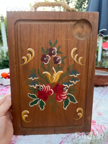 Ръчно рисувана дъска за рязане