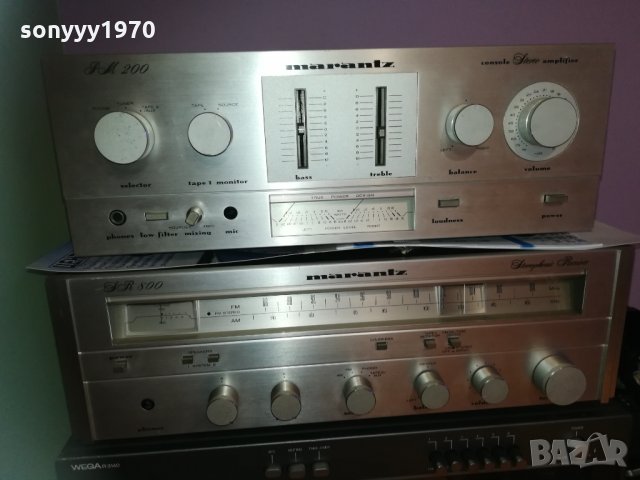 marantz & wega & marantz 0412201714, снимка 7 - Ресийвъри, усилватели, смесителни пултове - 31015874