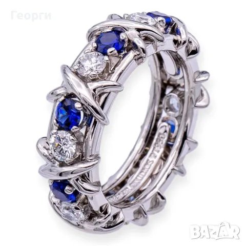 Tiffany & Co Schlumberger оригинален пръстен, снимка 2 - Пръстени - 50277305