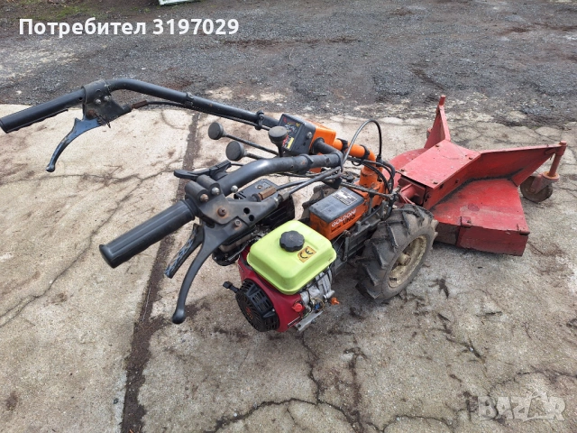 Косачка роторна Goldoni 9 к.с. мотоблок, снимка 5 - Градинска техника - 52877428