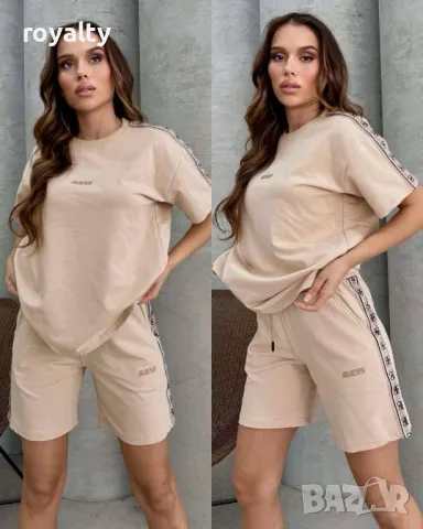 Памучни дамски комплекти Guess Различни цветове , снимка 4 - Комплекти - 50405626