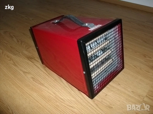 Калорифер електрически 3200W монофазен , снимка 4 - Отоплителни печки - 53025124