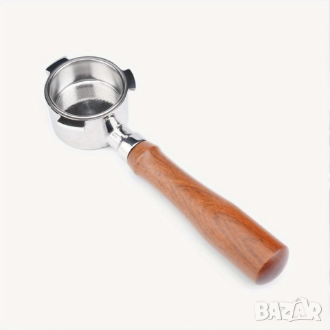 Дръжка/Портафилтър без Дъно 51мм, Съвместим с DeLonghi Dedica EC685.BK/EC680 и Други Кафемашини!