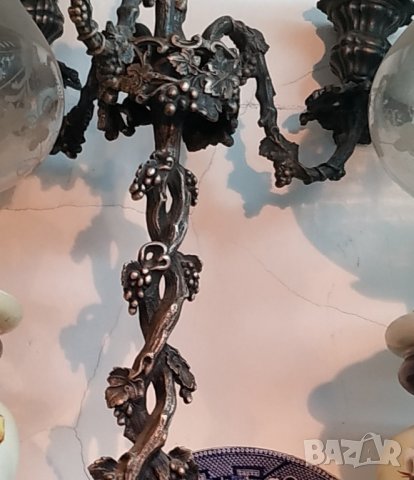 Стар свещник ФРАЖЕ / FRAGET /, снимка 12 - Антикварни и старинни предмети - 29492863