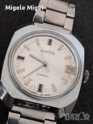 Руски ръчен механичен мъжки часовник WOATOK., снимка 8 - Мъжки - 53935736