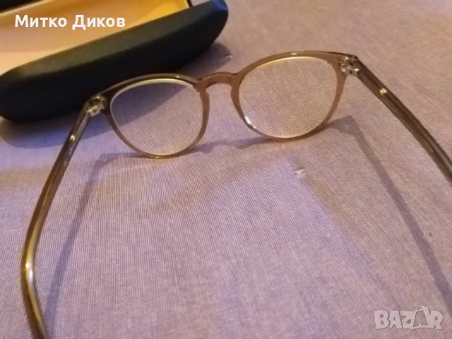 Очила с диоптер +5.25 +5.50 маркови на Джой с кутия и кърпичка унисекс мъжки и женски, снимка 10 - Слънчеви и диоптрични очила - 49304119