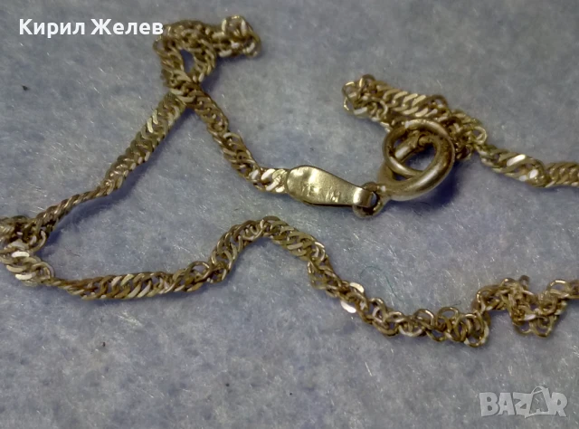 МАРКОВА НЕЖНА СРЕБЪРНА ГРИВНА СРЕБРО 925 YESIM ВИНТИДЖ ПЛЕТКА 50150