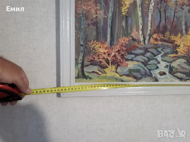 Стара картина български автор , снимка 4 - Колекции - 47491016
