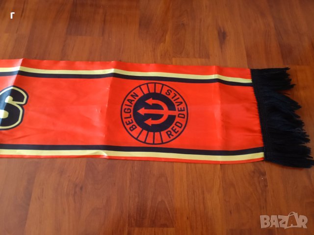 Шал на Червените дяволи BELGIAN RED DEVILS  Манчестър Юнайтед , снимка 2 - Шалове - 42383614