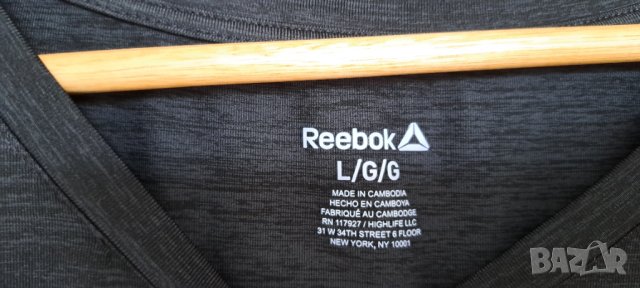 REEBOK Дамска спортна тениска-размер M/L, снимка 2 - Тениски - 42280217