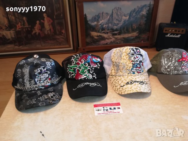 поръчани-ED HARDY-ШАПКИ ВНОС ГЕРМАНИЯ 0202221121, снимка 3 - Шапки - 35644030