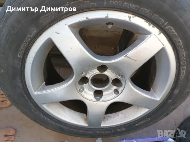 AL джанти 16" за Пежо, летни гуми 215/45/17 с ДОТ 20 и 211, снимка 8 - Гуми и джанти - 45320855
