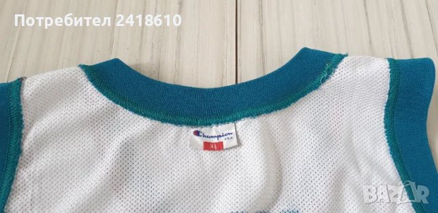 Champion USA Grand Hill # 33 Detroit Pistons Vintage 90S Mens Size XL ОРИГИНАЛ! МЪЖКИ Баскетболен ПО, снимка 12 - Спортни дрехи, екипи - 49530800