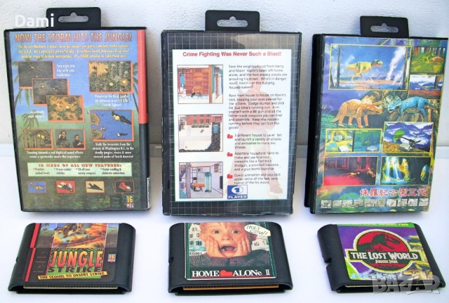 Конзола SEGA Mega Drive II 16-bit оригинал комплект с игри, снимка 14 - PlayStation конзоли - 52978814