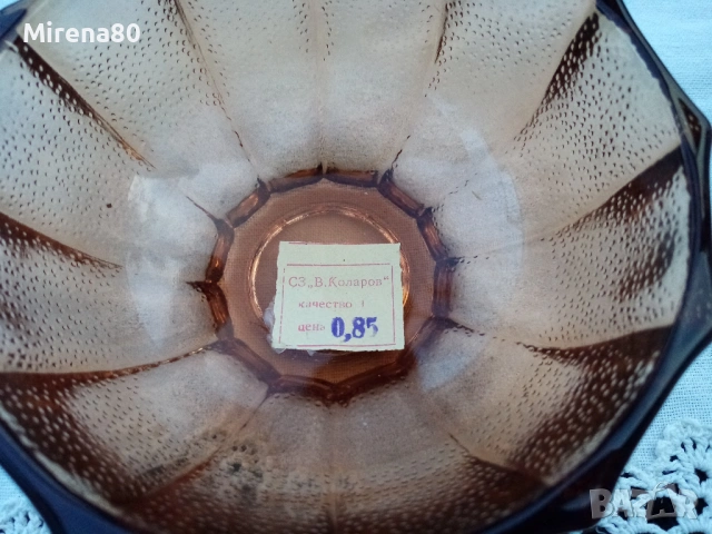 Ретро сервиз за компот - Сливен - нов !, снимка 3 - Сервизи - 54161142