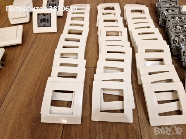 Legrand Niloe: Ел. Ключове / Контакти +SASSIN: Бушони/ Прекъсвачи /ДТЗ + Аплик, снимка 8 - Друга електроника - 42599428