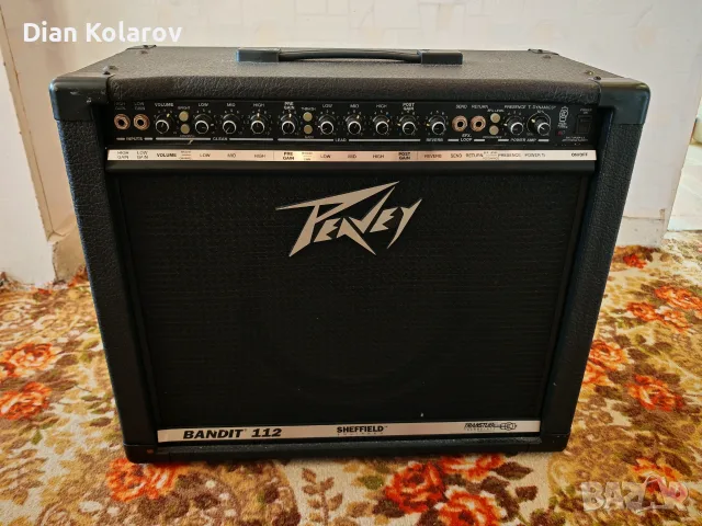 Peavey Bandit Silver Stripe, снимка 4 - Китари - 55944582