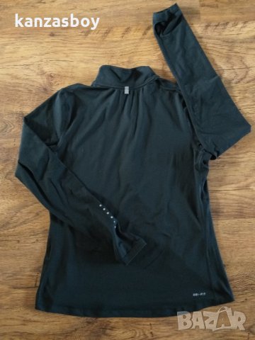 Nike Element 1/2 Zip Shirt - страхотна дамска блуза, снимка 9 - Спортни екипи - 31658004