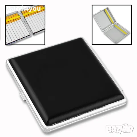 НОВА ЛУКСОЗНА ТАБАКЕРА ЗА ЦИГАРИ 80ММ И 100ММ.ТАБАКЕРИ ЗА ЦИГАРИ. CIGARETTE BOX.TABAKERI ZA TZIGARI., снимка 4 - Табакери - 44318407