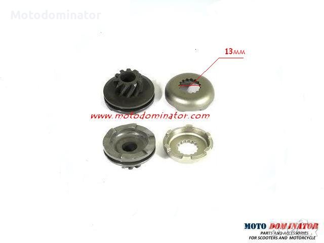 Храповик к-т - / 13мм / за скутер Aprilia, Italjet, Keeway, MBK, Malaguti, Yamaha, снимка 2 - Части - 37509852