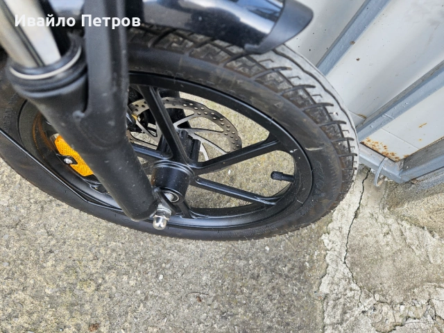 Електрически сгъваем велосипед 16 цола U3-шест месеца гаранция, снимка 3 - Велосипеди - 54212115
