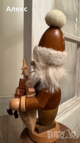 Christian Ulbricht– Колекционерска Немска дървена фигура, тамянник., снимка 6 - Антикварни и старинни предмети - 52795306